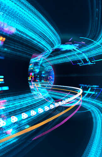 AI depictions of GPU usage and cutting of training times with BaM and GIDS