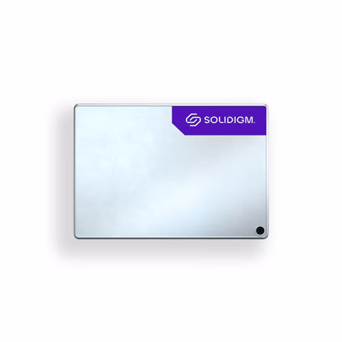 Top view of the Solidigm D5-P5430 U.2 form factor in capacities up to 15TB