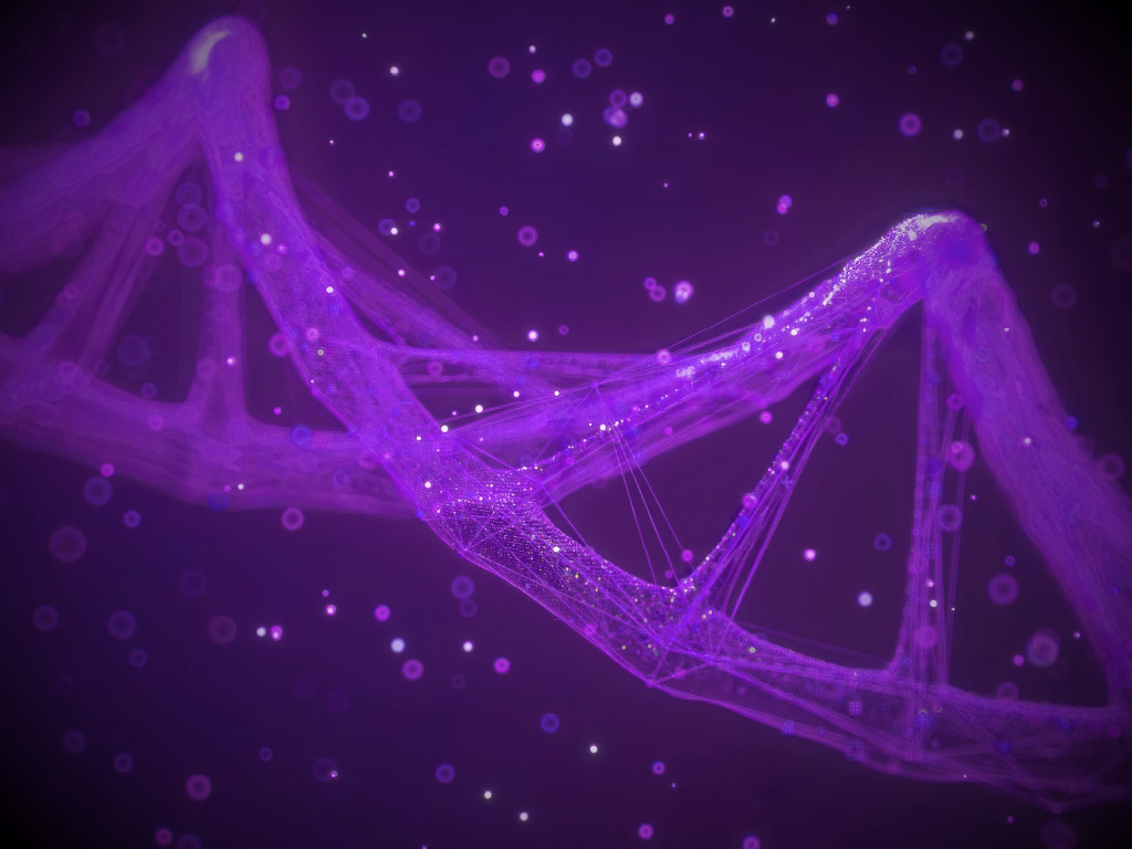 DNA strand for modern livestock breeding using Solidigm high-cap SSDs for data lakes. 