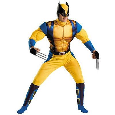 Marvel Comics X-Men Wolverine Adult Costume
