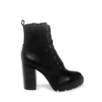 Steve Madden LATCH BLACK LEATHER