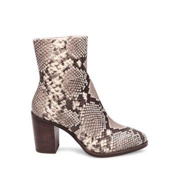 dsw steve madden snakeskin booties