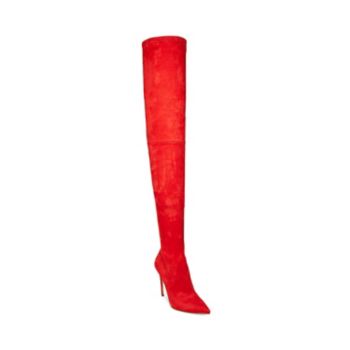 steve madden dominique boot red