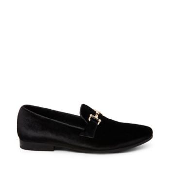 Don't call yourself a fashionisto until you've slipped into this fancy loafer! Velvet surfaces give the COINE an ultra-opulent look, while a classic horse bit-inspired ornament evokes classic luxury styles. Velvet upper material Man-made lining Man-made sole .75 inch heel height