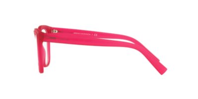 armani exchange pink glasses