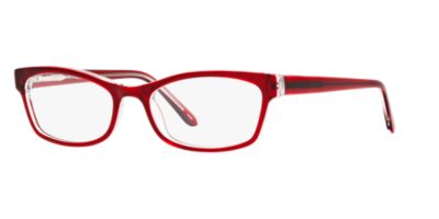 A New Day A32038 Red Clear Eyeglasses