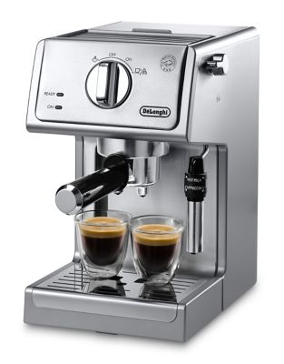 Delonghi Pump Espresso Machine-STAINLESS STEEL-One Size