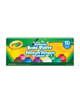 Crayola 10-Piece Washable Paint Set-MULTI-One Size
