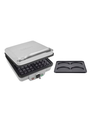 Cuisinart Belgian Waffle and Pancake Maker-SILVER-One Size