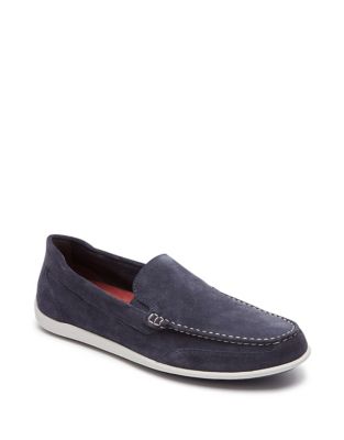 rockport venetian suede loafers