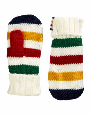 Hudson'S Bay Company Youth Mittens-MULTI STRIPE-Small
