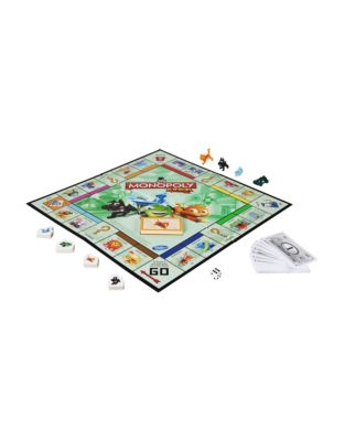 Hasbro Monopoly Junior Game-MULTI-One Size