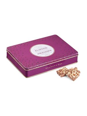 Hudson'S Bay Company Chocoloate Almond Butter Toffee Tin-NO COLOUR-One Size