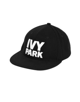 Ivy Park Logo Snapback Baseball Hat-Black | ModeSens