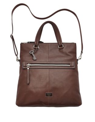 fossil dawson foldover tote