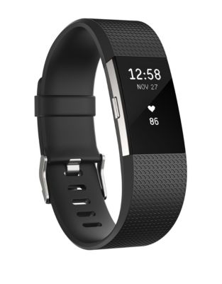 Fitbit Charge 2 Fitness Tracker-BLACK-Large