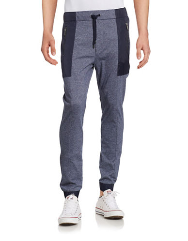 MICHAEL KORS Woven Cotton Pocket Sweatpants | ModeSens