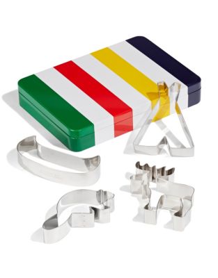 Hudson'S Bay Company Set of Four Cookie Cutters-SILVER-One Size