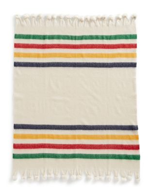 Hudson'S Bay Company Fur Pom Multi Throw-MULTI-One Size