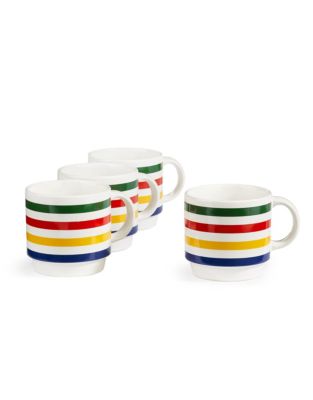 Hudson'S Bay Company Set of Four Stacking Mugs-MULTI-One Size