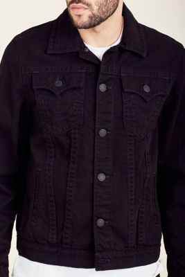 true religion mens denim jacket