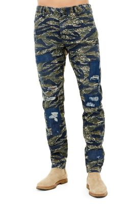 mixed camo pants