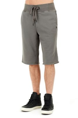 true religion fleece shorts