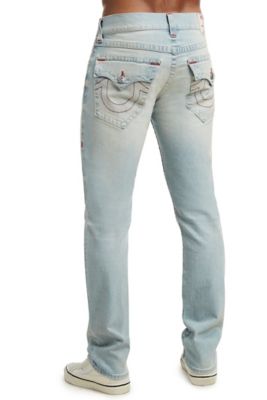 true religion white stitch jeans