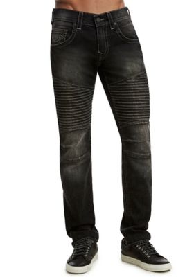 slim straight moto jeans