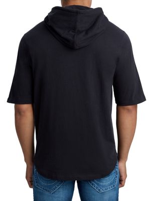 short sleeve with hood