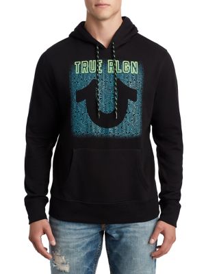true religion logo hoodie