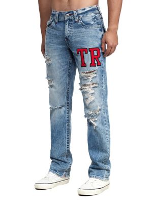 true religion flap pocket straight jeans