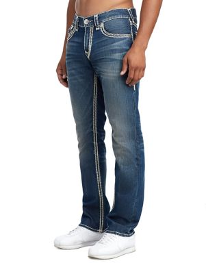 Super Qt True Religion RICKY SUPER QT FLAP STRAIGHT JEAN