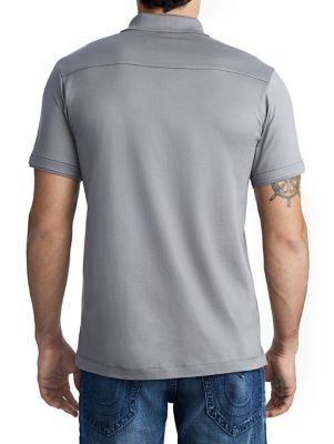 MENS MERCERIZED COTTON POLO SHIRT
