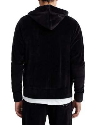 true religion velour hoodie