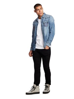 mens moto rocco skinny jean