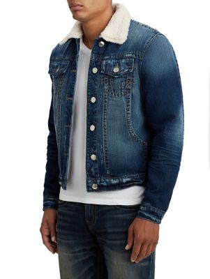 true religion sherpa jean jacket