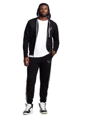 joggers and hoodie set mens