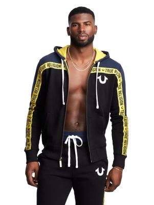 true religion tape hoodie