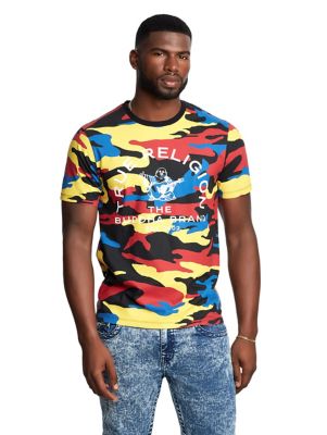 true religion camo t shirt