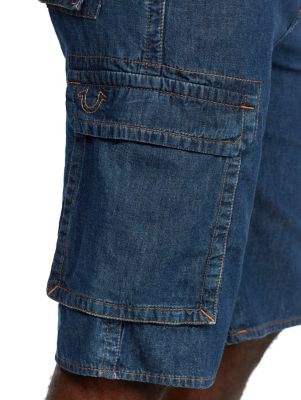 mens cargo jeans shorts