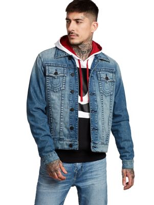true religion mens trucker jacket