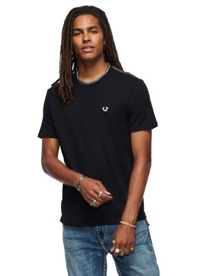 true religion metal logo t shirt