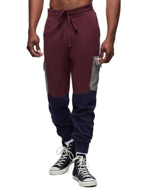 two tone cargo pants