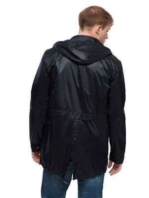 thermal jacket with hood