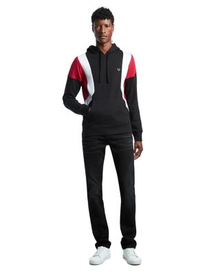 true religion color block hoodie
