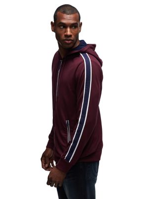 true religion stripe hoodie