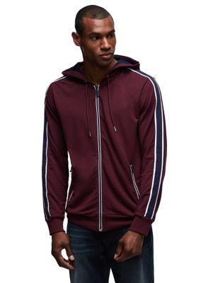 true religion stripe hoodie