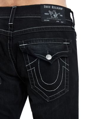 black slim true religion jeans