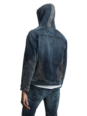 true religion denim hoodie